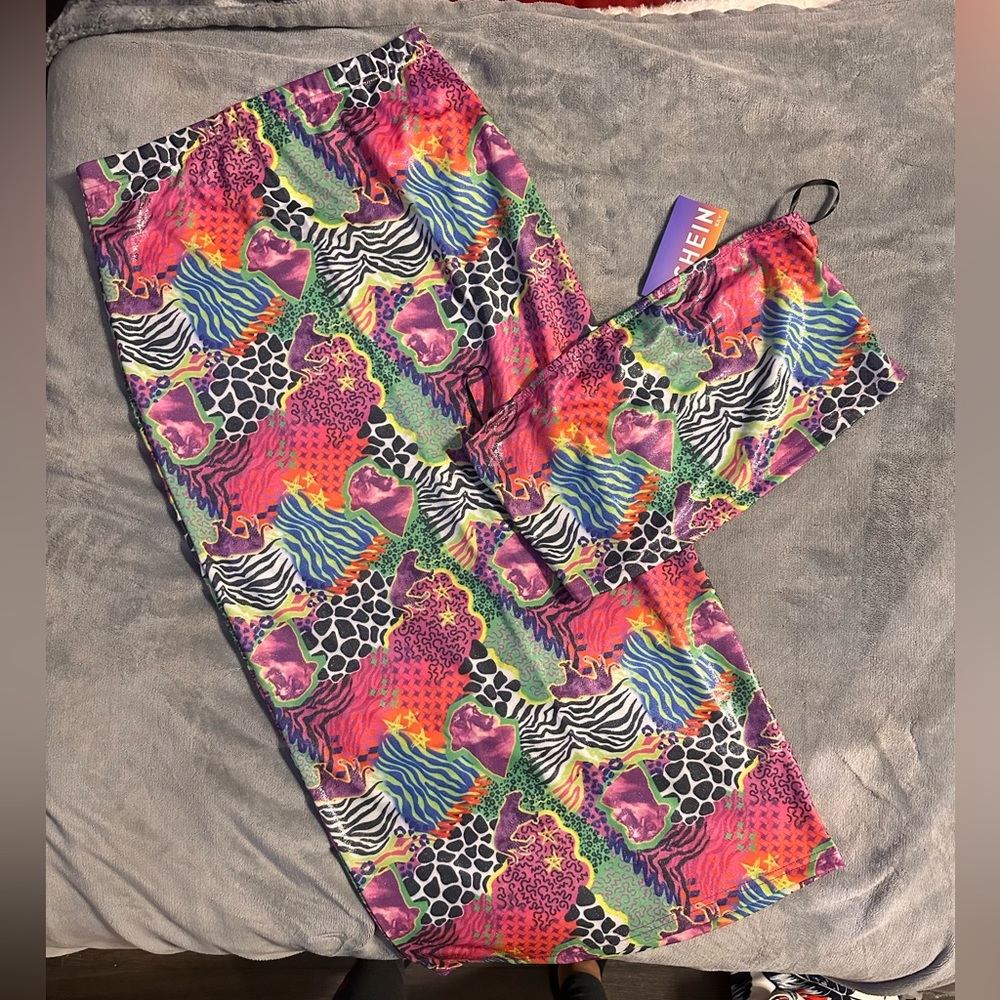 Animal print two piece!